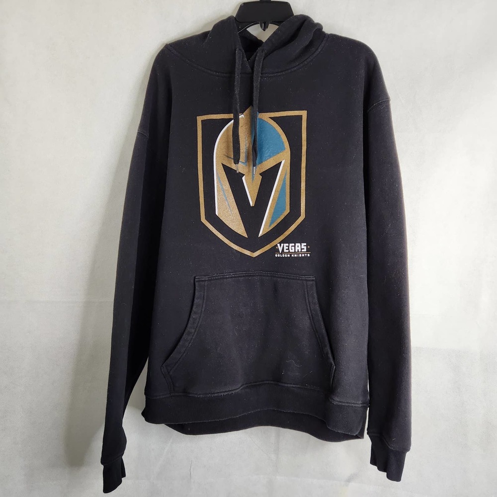 Vegas Golden Knights Black Hoodie VGK NHL Hockey Sweatshirt 2XL Pro Star Hooded